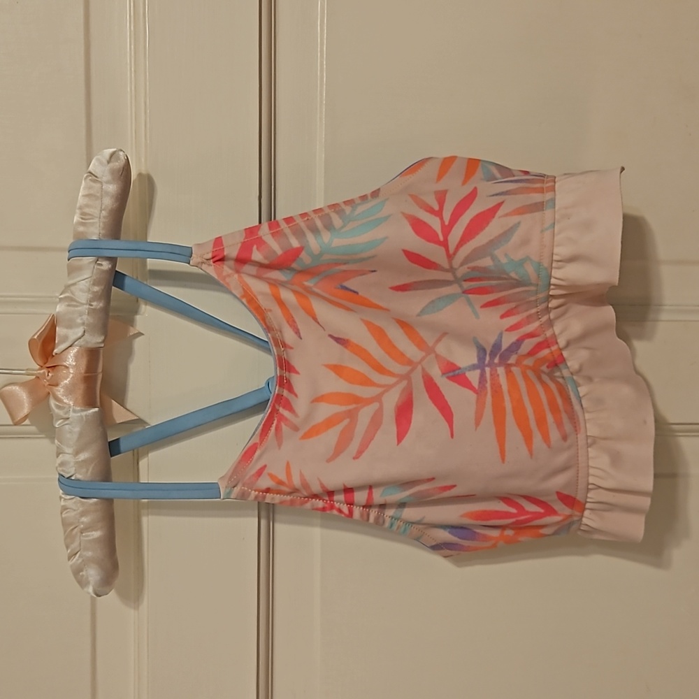 Justice Girls 2-Piece Reversible Bathing Suit, Size 12